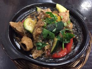 Clay pot at Huong Viet in Footscray