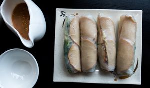 Summer Rolls at Huong Viet in Footscray