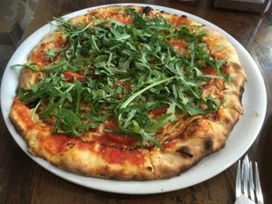 tomato and balsamic at Crustys Pizzeria  in Mallorca