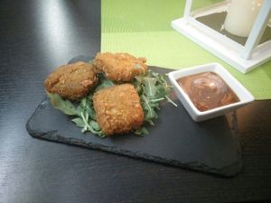 Tofu Nuggets at Marsim Bistrobarante in Mallorca