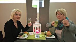 I would give it two thumbs up I wouldn´t be holding the delicious home made lemonade.  at Marsim Bistrobarante in Mallorca