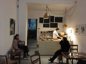 Gestern im Café  at Ocka in Leipzig