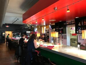 bar at Pistarro in Frederick