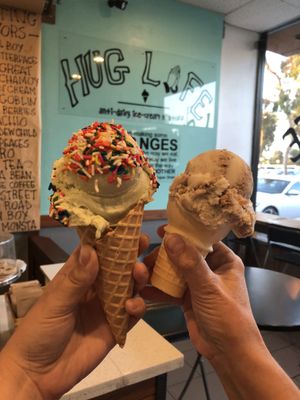 Honey dew dew child and reeses peaces at Hug Life in Garden Grove