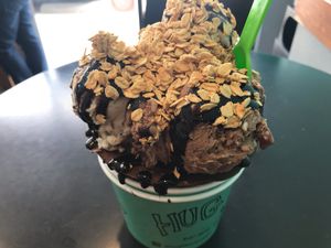 Waffle bowl at Hug Life in Garden Grove