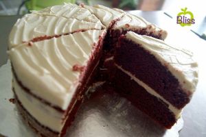 red velvet at Bliss Tienda Vegana in Mazatlan