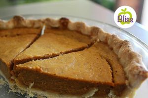 pumpkin pie at Bliss Tienda Vegana in Mazatlan