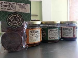 chocolate at Bliss Tienda Vegana in Mazatlan