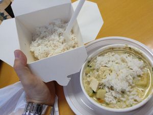 Green curry with tofu at Thai Market in A Coruna