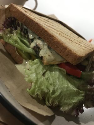 Tofu Sandwhich  at Vegano Hooligano in Ivano-frankivsk