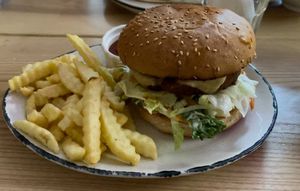 Cheese burger #Veganuary at Vegano Hooligano in Ivano-frankivsk