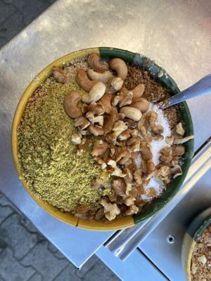   at Sorghum Porridge - Food Stall in Tunis