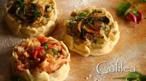 Vegan tarts by Galilea at Galilea in Buenos Aires