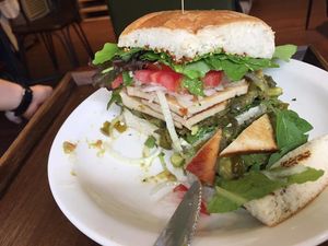 vegan burger at The Picker - 더 피커 in Seoul