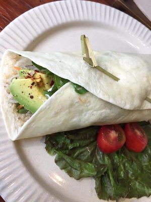 vegan wrap at The Picker - 더 피커 in Seoul