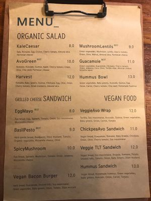 Menu at The Picker - 더 피커 in Seoul