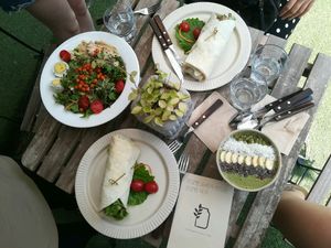 Avowrap and Matchacha Bowl  at The Picker - 더 피커 in Seoul