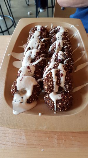 Falafels at Chickpeas in Ottawa