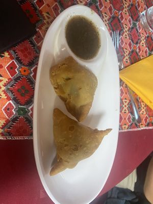 Samosas  at Himalaya Sherpa in Wiesbaden