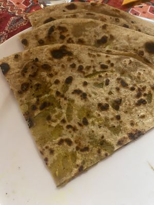 Veggie filled Roti  at Himalaya Sherpa in Wiesbaden