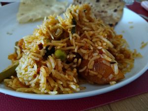 Biryani at Himalaya Sherpa in Wiesbaden