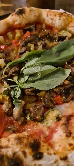 Vegan rustica at Crust  in Liverpool