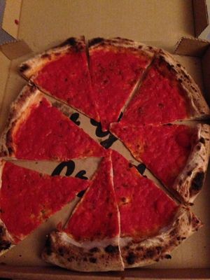 Takeaway marina  at Crust  in Liverpool