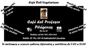 Cafe del Profesor at Cafe Del Professor Pitagoras in Merida