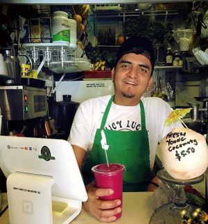 Stop in and say hi! at Juicy Lucy Juice Bar in New York City