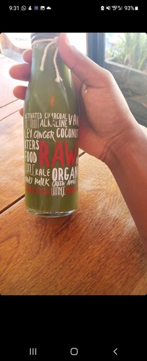 Scheckter's Juice  #Veganuary at Scheckter's Raw in Cape Town