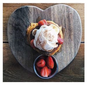 Raw pumpkin spice flapjack  at Scheckter's Raw in Cape Town