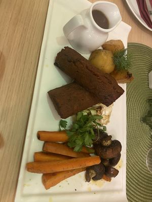 Roast dinner  at Vegan Express in South West London