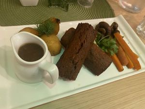 Roast dinner  at Vegan Express in South West London