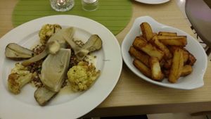 Marinated Artichoke Heart at Vegan Express in South West London