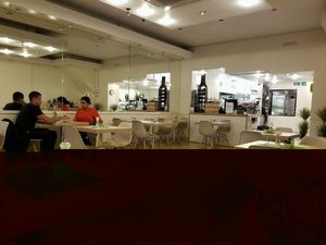 inside at Vegan Express in South West London