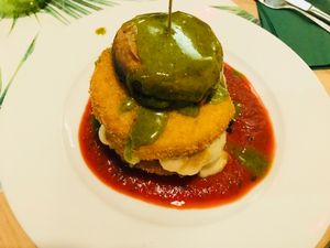 Burger at Vegan Express at Vegan Express in South West London