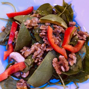 Salad (the last one on the menu) at Vegan Express in South West London