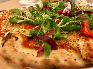 Garden Pizza - really good  at Vegan Express in South West London