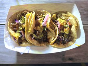 1 tofu mole, 2 nonono at Tlaolli in Indianapolis