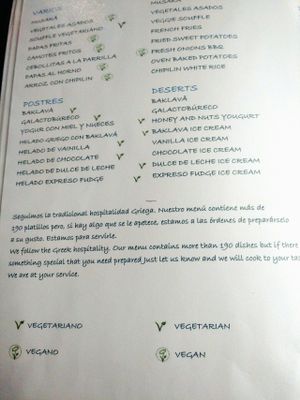 Menu #6 at Del Griego in Guatemala City