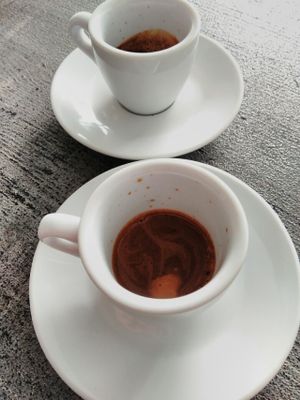 espresso at Zumoso Bar in Tarifa