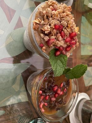 Dessert  at Café Vert in Lyon