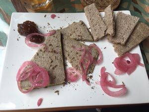 “Foie gras"  at Café Vert in Lyon