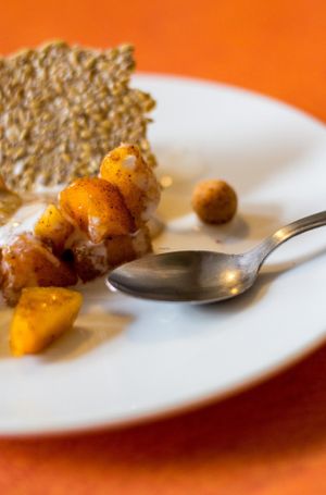 Desert from the Sunday brunch at Café Vert in Lyon