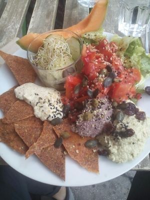 Plat du jour at Café Vert in Lyon