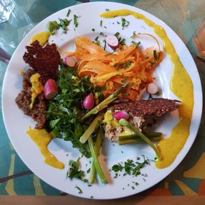 Mezze at Café Vert in Lyon