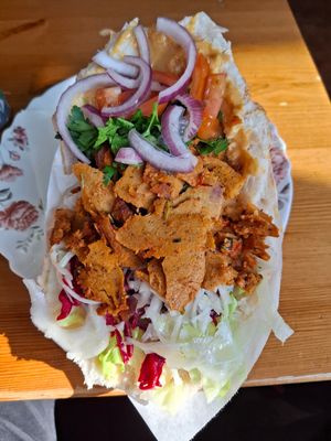 Seitan Döner at Lawinia Grillhaus in Hildesheim