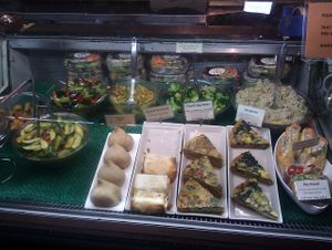 Take away counter at Life Organic Health Cafe in Hong Kong Island