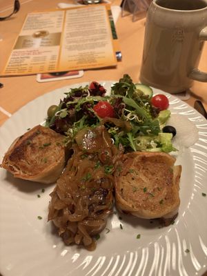 Krautkrapfen   at Brauerei-Gasthof Hotel Post  in Nesselwang