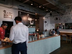 Inside the restaurant at Max & Benito - Wipplingerstrasse in Vienna